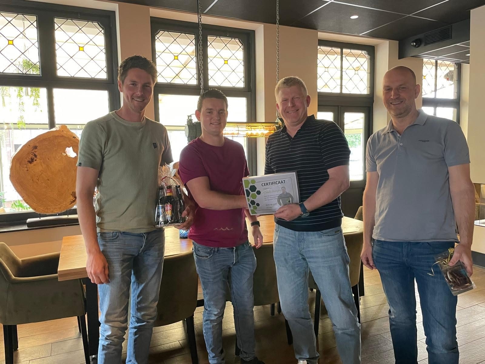 Gefeliciteerd Giedo!